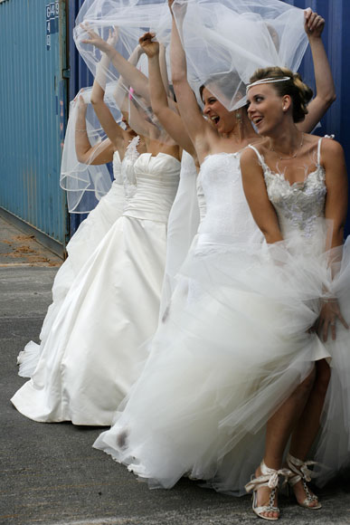 Photos trash the dress mariages 2010